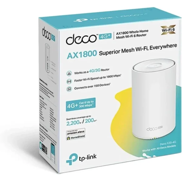 TP-Link Deco X20 AX1800 Whole Home Mesh Wi-Fi 6 System