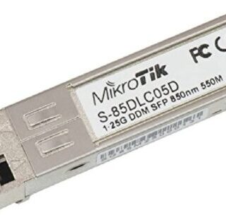 Mikrotik S-85DLC05D 1.25G SFP 850nm Dual LC transceiver